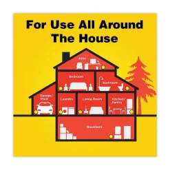 Best 3 in. x 3 in. x 1.25 in. Disposable Bait Station (6/Carton) Cleaning & Janitorial Supplies