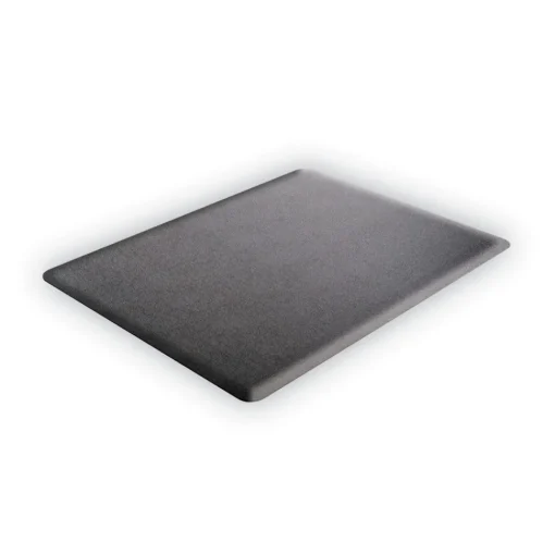 Outlet 60 in. x 46 in. Ergonomic Sit Stand Mat - Black Cleaning & Janitorial Supplies