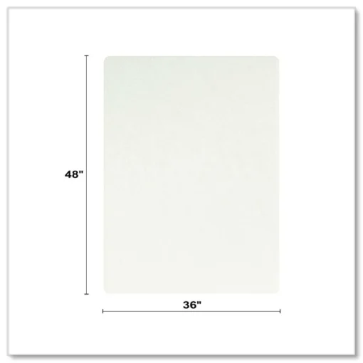 Sale 36 in. x 48 in. Oceanmat Hard Floor Chair Mat - Clear Cleaning & Janitorial Supplies