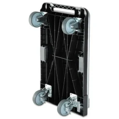 Discount 300 lb Capacity 21 x 32.5 x 37.5 Heavy-Duty Platform Cart - Black Cleaning & Janitorial Supplies