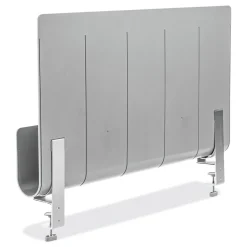 Online 24 x 2.7 x 16.36 Oasis Privacy Panel - Gray Office Furniture & Lighting