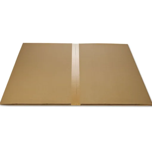Clearance EconoMat 36 in. x 48 in. Lipped Flat Packed All Day Use Chair Mat for Hard Floors - Clear Office Furniture & Lighting