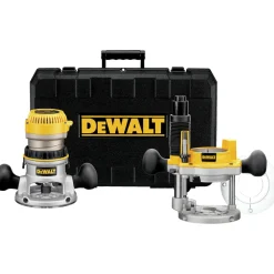 Online 2-1/4 HP EVS Fixed Base and Plunge Router Combo Kit with Hard Case Woodworking Tools|Routers And Trimmers