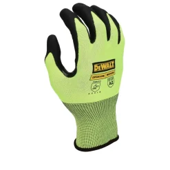 Best (12/Box) Hi-Vis HPPE Cut Touchscreen Gloves - XL, Tagged Work Gloves