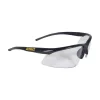 Online (12/Box) Radius Safety Glasses - Black Frame/Clear Lens Eye Protection