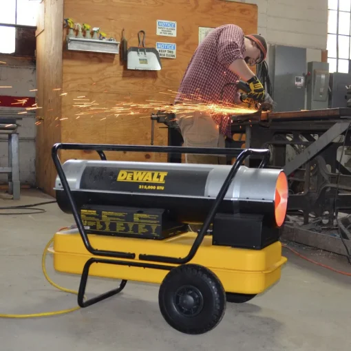 Best DXH215HD 215,000 BTU Forced Air Kerosene Construction Heater Heaters