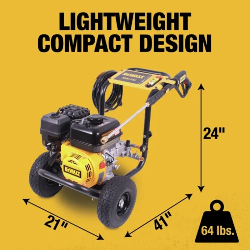 Sale DXPW3300S 3300 PSI 2.4 GPM Gas Cold Water Pressure Washer Pressure Washers