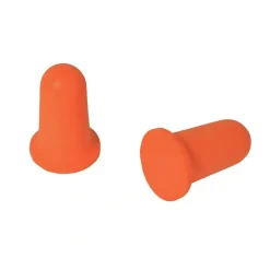 Outlet 50-Pair Resealable Bag Foam Bell Uncorded Earplugs - Orange Ear Protection