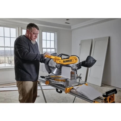 New 120V 15 Amp Electric Double-Bevel Compound 12 in. Corded Miter Saw Miter Saws|Scroll Saws