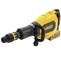 Clearance 60V Brushless Lithium-Ion 27 lbs. Cordless SDS-Max Inline Chipping Hammer Kit with 2 FLEXVOLT Batteries (15 Ah) Hammer Drills