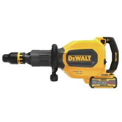 Clearance 60V Brushless Lithium-Ion 27 lbs. Cordless SDS-Max Inline Chipping Hammer Kit with 2 FLEXVOLT Batteries (15 Ah) Hammer Drills