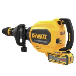 Clearance 60V Brushless Lithium-Ion 27 lbs. Cordless SDS-Max Inline Chipping Hammer Kit with 2 FLEXVOLT Batteries (15 Ah) Hammer Drills