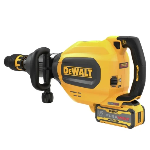 Clearance 60V Brushless Lithium-Ion 27 lbs. Cordless SDS-Max Inline Chipping Hammer Kit with 2 FLEXVOLT Batteries (15 Ah) Hammer Drills
