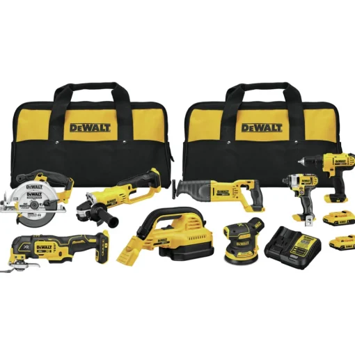 Sale 20V MAX Brushless Compact Lithium-Ion Cordless 8-Tool Combo Kit (2 Ah) Combo Kits