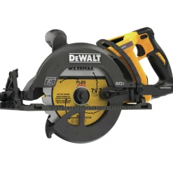 60V MAX FLEXVOLTBrushless Lithium-Ion 7-1/4 in. Cordless Worm Drive Style Saw (Tool Only) Circular Saws|Scroll Saws
