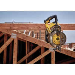 60V MAX FLEXVOLTBrushless Lithium-Ion 7-1/4 in. Cordless Worm Drive Style Saw (Tool Only) Circular Saws|Scroll Saws