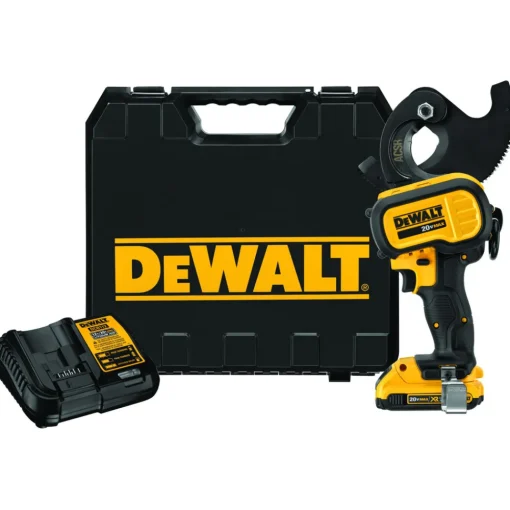 Online 20V MAX Lithium-Ion Cordless ACSR Cable Cutting Tool Kit (2 Ah) Copper And Pvc Cutters