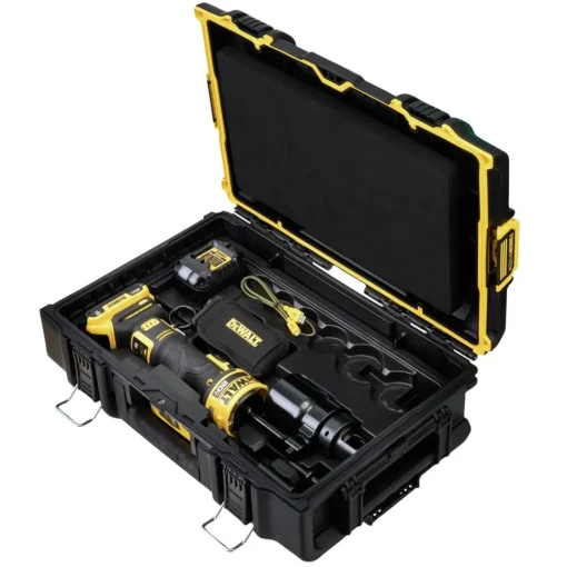 Outlet 20V MAX Lithium-Ion Cordless Hydraulic Knockout Tool Kit (2 Ah) Knockout Tools