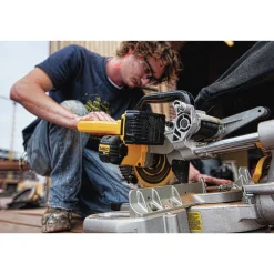 Sale 20V MAX Lithium-Ion Cordless 7 1/4 in. Sliding Miter Saw Kit (4 Ah) Miter Saws|Scroll Saws