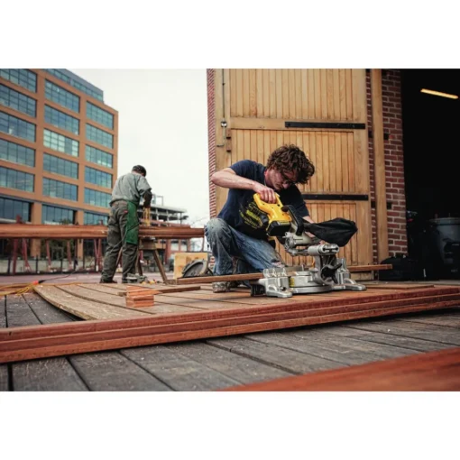 Sale 20V MAX Lithium-Ion Cordless 7 1/4 in. Sliding Miter Saw Kit (4 Ah) Miter Saws|Scroll Saws