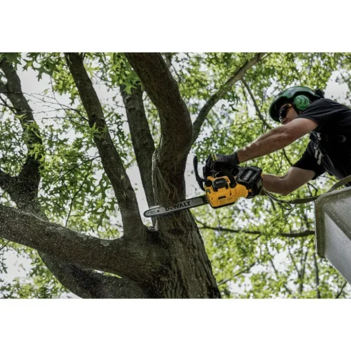 Online 60V MAX Top Handle Lithium-Ion 14 in. Cordless Chainsaw Kit with 2 Batteries (9 Ah) Chainsaws