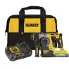 Discount 20V MAX XR Brushless Lithium-Ion 1 in. Cordless SDS PLUS Rotary Hammer Kit (5 Ah) Concrete Tools|Demo And Breaker Hammers
