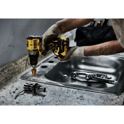 New 20V XR Brushless Lithium-Ion 1/2 in. Cordless Drill Driver Kit with 2 Batteries (2 Ah) Drill Drivers