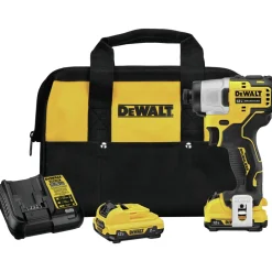 Clearance XTREME 12V MAX Brushless Lithium-Ion 1/4 in. Cordless Impact Driver Kit with 2 Batteries (2 Ah) Impact Drivers|Impact Drivers