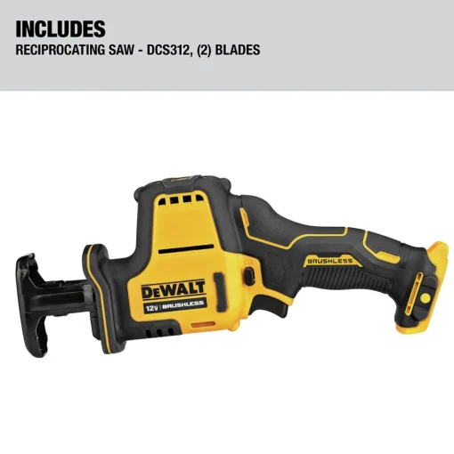 Discount XTREME 12V MAX Brushless Lithium-Ion One-Handed Cordless Reciprocating Saw (Tool Only) - DCS312B Scroll Saws