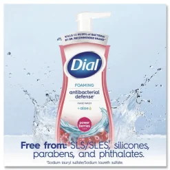 Hot 10 oz Antibacterial Foaming Hand Wash - Power Berries Scent (8/Carton) Cleaning & Janitorial Supplies