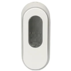 3.75 in. x 3.38 in. x 8.75 in. 15 oz Versa Dispenser for Pouch Refills - Light Gray/White (6/Carton) Skin Care & Personal Hygiene