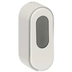 3.75 in. x 3.38 in. x 8.75 in. 15 oz Versa Dispenser for Pouch Refills - Light Gray/White (6/Carton) Skin Care & Personal Hygiene