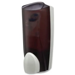 Outlet 5.1 in. x 4 in. x 12.3 in. 1 Liter Manual Liquid Dispenser - Smoke Skin Care & Personal Hygiene