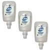 Online 1.2 Liter Antibacterial Gel Hand Sanitizer Refill for FIT Manual Dispenser - Fragrance-Free (3/Carton) Cleaning & Janitorial Supplies