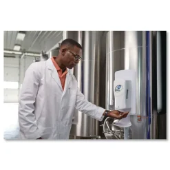 Clearance 1 Liter Bottle Antibacterial Foaming Hand Sanitizer Refill for FIT Touch Free Dispenser - Fragrance-Free (3/Carton) Cleaning & Janitorial Supplies