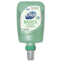 Hot 1.2 Liter Basics Hypoallergenic Foaming Hand Wash Refill for FIT Manual Dispenser - Honeysuckle Scent Cleaning & Janitorial Supplies