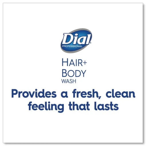 New 1 Liter Hair and Body Wash Refill Bottle - Neutral Scent (8/Carton) Cleaning & Janitorial Supplies