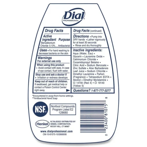 Best 7.5 oz. Antimicrobial Foaming Tabletop Pump Hand Wash (12/Carton) Skin Care & Personal Hygiene