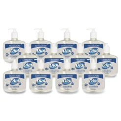 Outlet 16 oz. Antibacterial Liquid Hand Soap for Sensitive Skin - Light Floral Scent (12/Carton) Cleaning & Janitorial Supplies