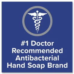 Online 7.5 oz. Antibacterial Liquid Hand Soap - Gold (12/Carton) Cleaning & Janitorial Supplies