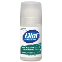Outlet 1.5 oz. Roll-On Bottle Anti-Perspirant Deodorant - Crystal Breeze (48/Carton) Odor Control