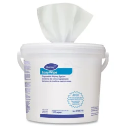 Clearance 8.63 in. x 24.88 in. Easywipe Disposable Wiping Refill - White (6/Carton) Paper & Dispensers