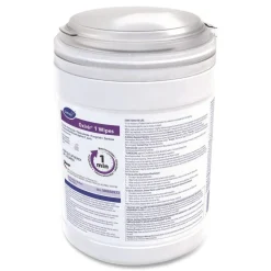 Hot Oxivir 6 in. x 7 in. 1-Ply 1 Wipes (160/Canister, 12 Canisters/Carton) Cleaning & Janitorial Supplies