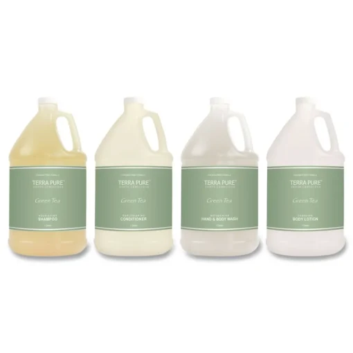 New Terra Pure 1 Gallon Conditioner - Green Tea Lemongrass (4/Carton) Cleaning & Janitorial Supplies