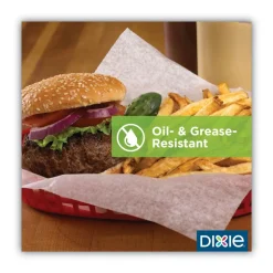 Hot 12 in. x 12 in. All-Purpose Dry Wax Paper Food Wrap - White (5000/Carton) Tabletop And Serveware