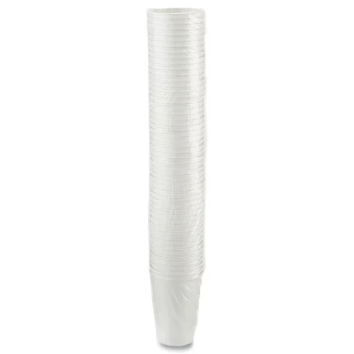 New 16 oz. Paper Hot Cups - White (50/Sleeve, 20 Sleeves/Carton) Tabletop And Serveware