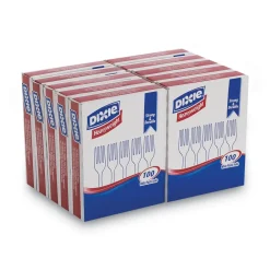 Discount Heavyweight Plastic Cutlery Forks - White (1000/Carton) Tabletop And Serveware
