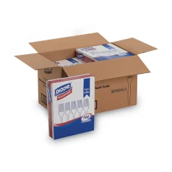 Discount Heavyweight Plastic Cutlery Forks - White (1000/Carton) Tabletop And Serveware