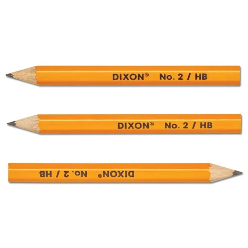 Sale 0.7 mm HB No. 2 Golf Wooden Pencils - Black Lead/Yellow Barrel (144/Box) Pens, Pencils & Markers