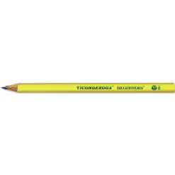 Outlet Ticonderoga Beginners HB (#2) Woodcase Pencil with Microban - Black Lead/Yellow Barrel (1-Dozen) Pens, Pencils & Markers
